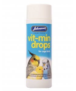 Johnsons Vit-Min Drops For Cage Birds 100ml